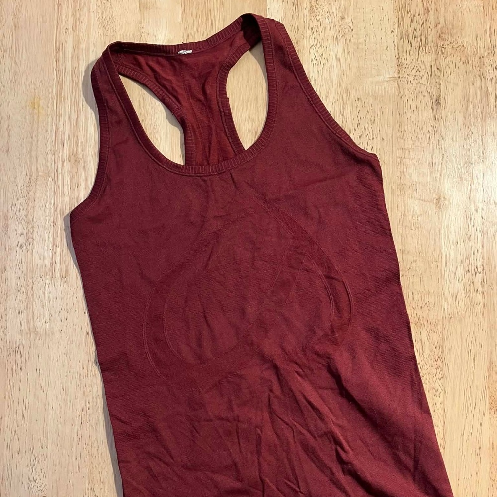 Racerback tank top